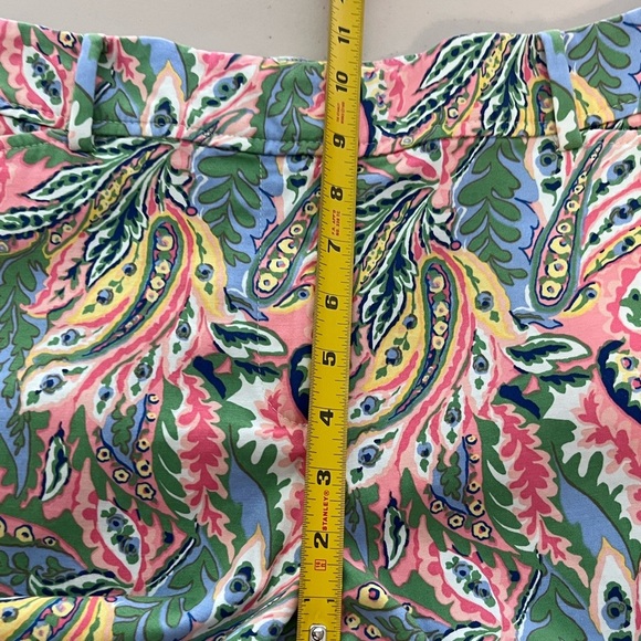 Talbots Botanical Tropical Travel Casual Sz 8 Perfect Shorts - Picture 12 of 16